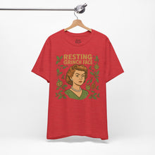 Load image into Gallery viewer, Resting Grinch Face Woman - Unisex Jersey Tee