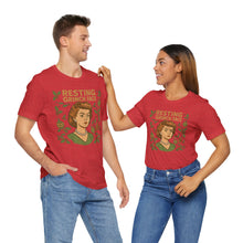 Load image into Gallery viewer, Resting Grinch Face Woman - Unisex Jersey Tee