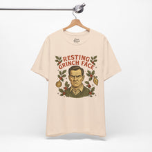 Load image into Gallery viewer, Resting Grinch Face - Holiday Guy - Unisex Jersey Tee