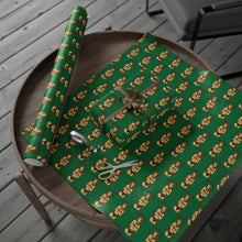 Load image into Gallery viewer, Stylish Vintage Holiday Male Pinup - "Unwrap Me First Design" - Dark Green Background