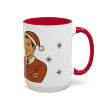 Load image into Gallery viewer, Festive Holiday Mug - "Most Likely to Sit on Santa's Lap Guy"