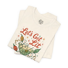 Load image into Gallery viewer, Let's Get Lit - Unisex Jersey Tee