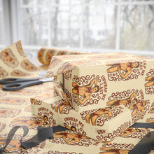 Load image into Gallery viewer, Stylish Vintage Holiday Male Pinup - "Unwrap Me First Design" - Cream Background