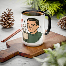 Load image into Gallery viewer, Festive Holiday Mug - "Resting Brew Face"