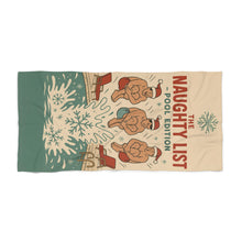 Load image into Gallery viewer, The Naughty List Pool Edition - Towel