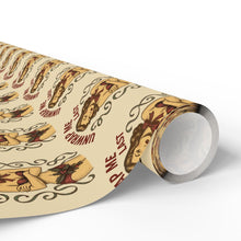 Load image into Gallery viewer, Stylish Vintage Holiday Lady Pinup - "Unwrap Me First Design" - Cream Background