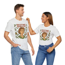 Load image into Gallery viewer, Resting Grinch Face Woman - Unisex Jersey Tee
