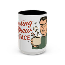 Load image into Gallery viewer, Festive Holiday Mug - "Resting Brew Face"