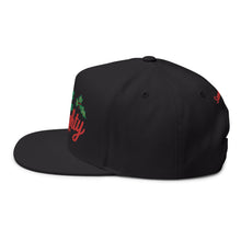Load image into Gallery viewer, Custom Name Personalized : &quot;I&#39;ve Been Naughty&quot; Flat Bill Holiday Cap
