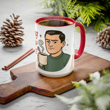 Load image into Gallery viewer, Festive Holiday Mug - &quot;Resting Brew Face&quot;

