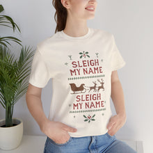 Load image into Gallery viewer, Sleigh my Name, Sleigh my Name - Unisex Jersey Tee
