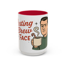 Load image into Gallery viewer, Festive Holiday Mug - &quot;Resting Brew Face&quot;
