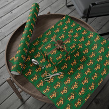 Load image into Gallery viewer, Stylish Vintage Holiday Male Pinup - &quot;Unwrap Me First Design&quot; - Dark Green Background
