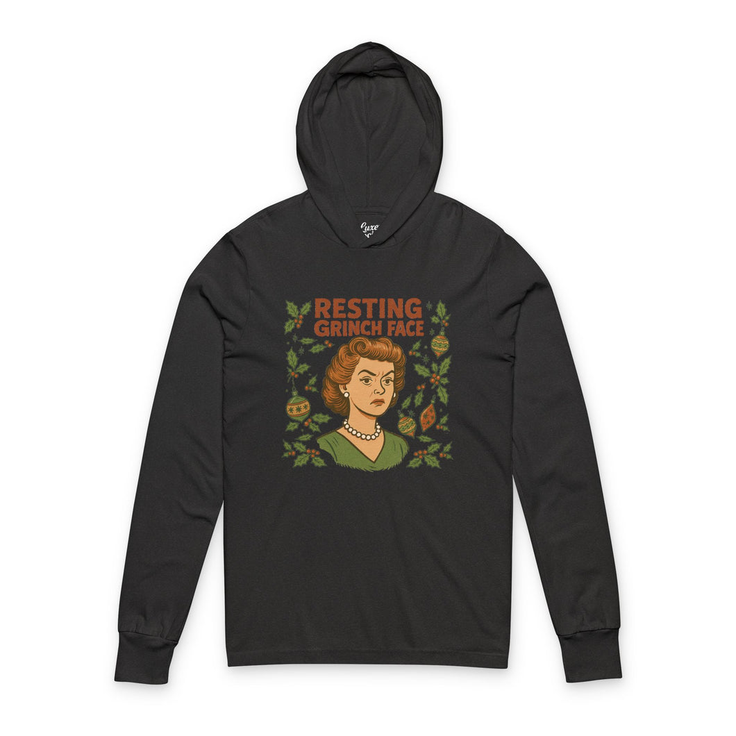 Resting Grinch Face Woman - Unisex Hoodie