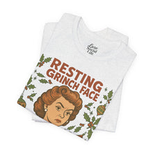 Load image into Gallery viewer, Resting Grinch Face Woman - Unisex Jersey Tee
