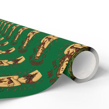 Load image into Gallery viewer, Stylish Vintage Holiday Male Pinup - &quot;Unwrap Me First Design&quot; - Dark Green Background
