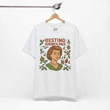 Load image into Gallery viewer, Resting Grinch Face Woman - Unisex Jersey Tee
