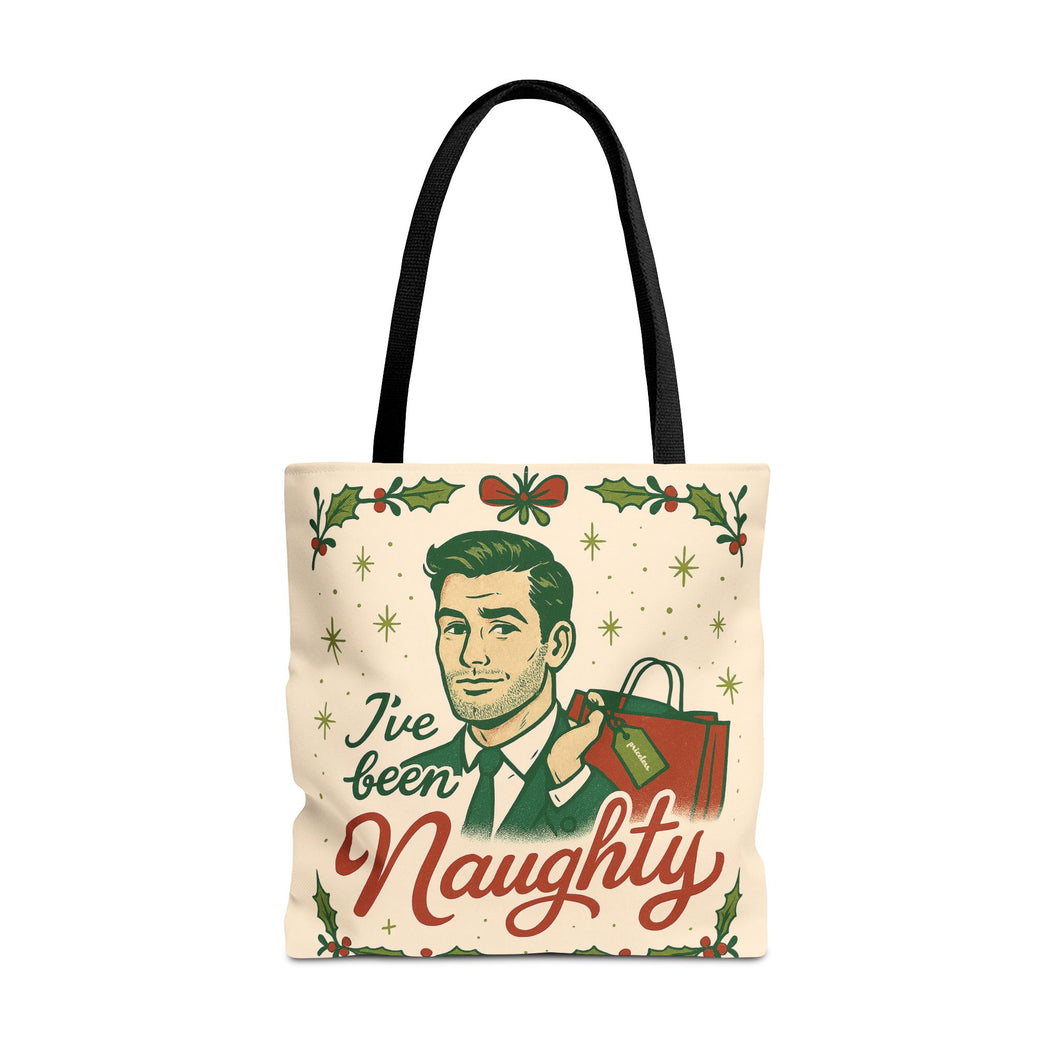 2 Printed Sided Holiday Tote Bag - 