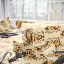 Load image into Gallery viewer, Stylish Vintage Holiday Lady Pinup - &quot;Unwrap Me First Design&quot; - Cream Background
