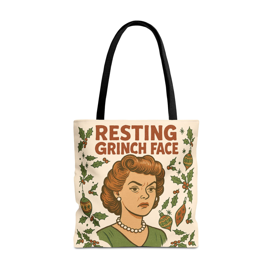 2 Printed Sided Holiday Tote Bag - 