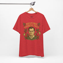 Load image into Gallery viewer, Resting Grinch Face - Holiday Guy - Unisex Jersey Tee
