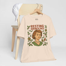 Load image into Gallery viewer, Resting Grinch Face Woman - Unisex Jersey Tee
