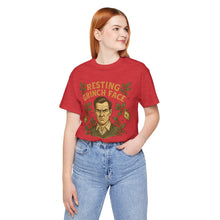 Load image into Gallery viewer, Resting Grinch Face - Holiday Guy - Unisex Jersey Tee

