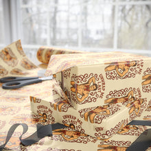 Load image into Gallery viewer, Stylish Vintage Holiday Male Pinup - &quot;Unwrap Me First Design&quot; - Cream Background
